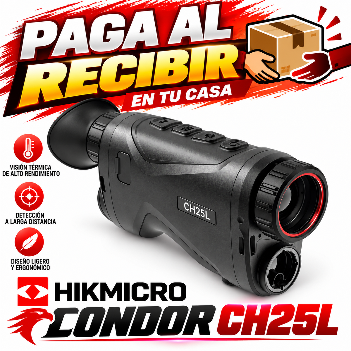 HIKMICRO CONDOR LRF – Wärmebild-Monokular mit LRF