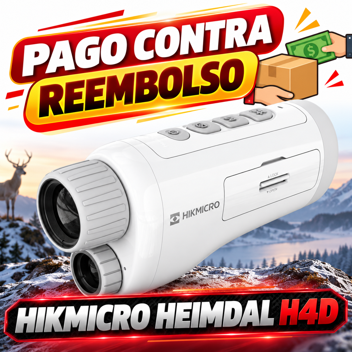 HIKMICRO HEIMDAL – Digitales Nachtsicht-Monokular