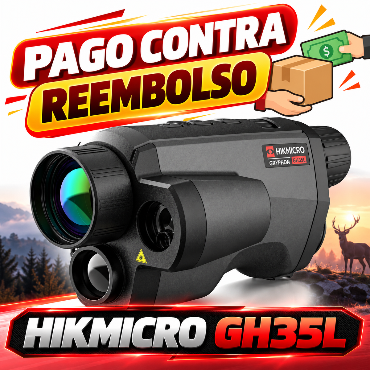 HIKMICRO GRYPHON LRF – Multispektral-Monokular
