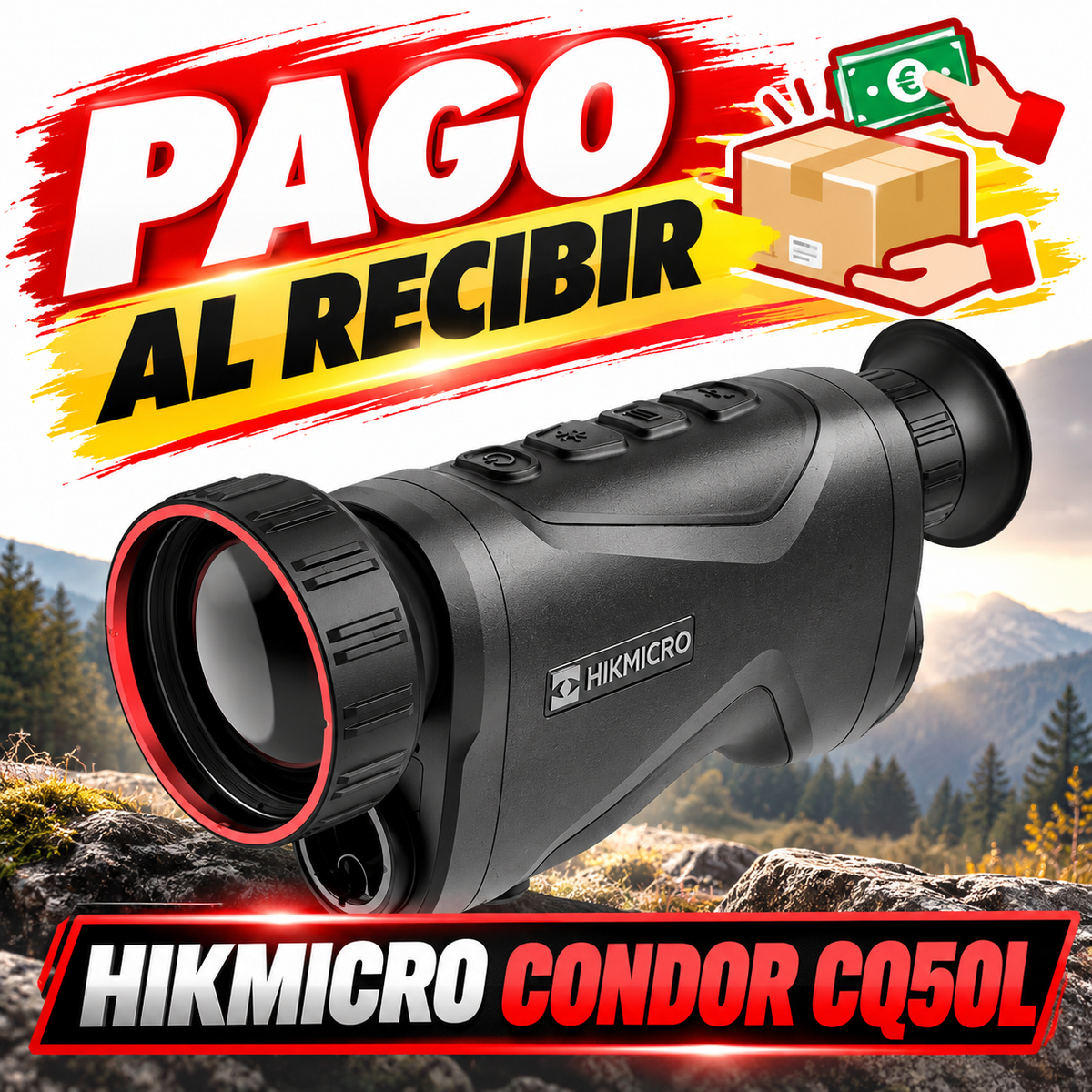 HIKMICRO CONDOR LRF – Wärmebild-Monokular mit LRF