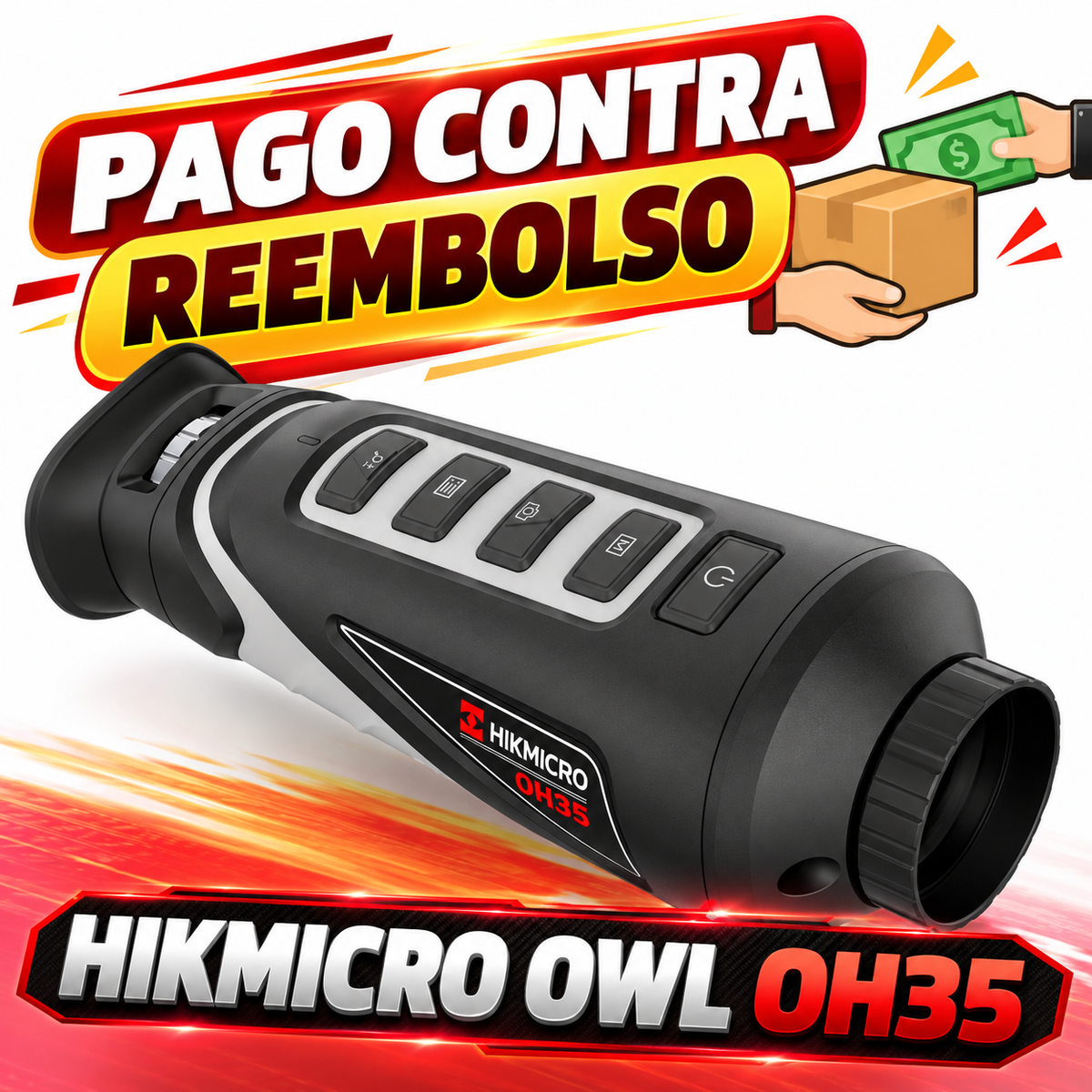 HIKMICRO OWL OH25 / OH35 / OQ35 – Monocular Térmico de Visión Nocturna para Observación